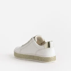 Tennis MARCO TOZZI beige semelle corde