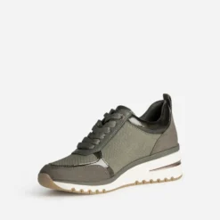 Tennis MARCO TOZZI kaki multi-matières