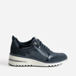 Tennis MARCO TOZZI marine multi-matières