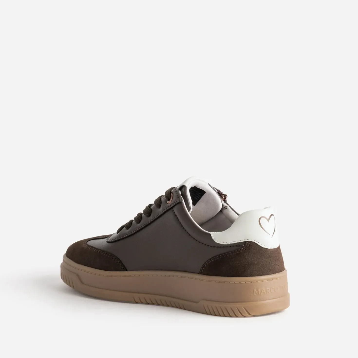 Tennis MARCO TOZZI marron détails pailletés