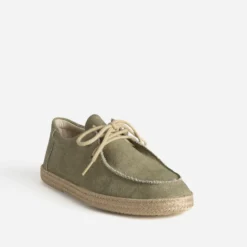 Tennis plateau kaki toile