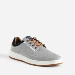 Tennis REDSKINS gris chiné toile