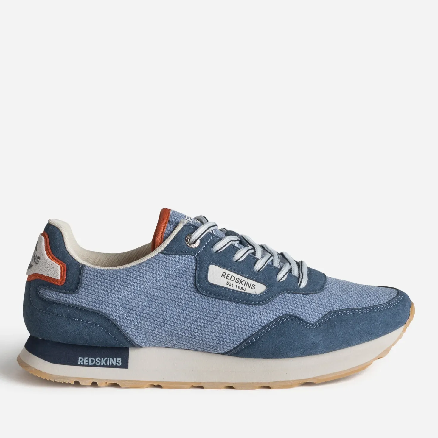 Tennis REDSKINS marine bi matière
