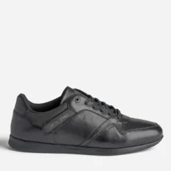 Tennis REDSKINS noire en cuir