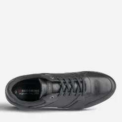 Tennis REDSKINS noire en cuir