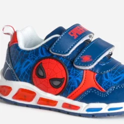 Tennis SPIDERMAN bleue et rouge lumineuse