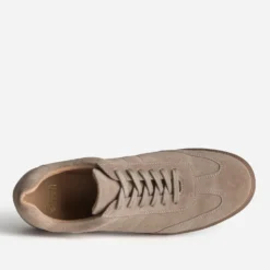 Tennis taupe suédée