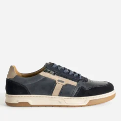 Tennis TBS marine en cuir