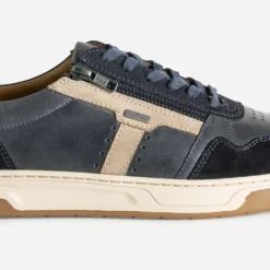 Tennis TBS marine en cuir