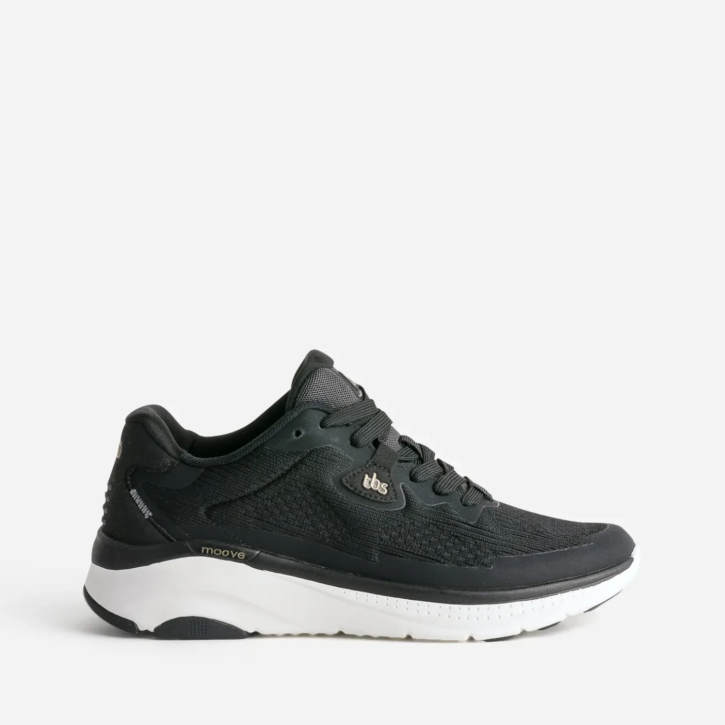 Tennis TBS noire bi-matière