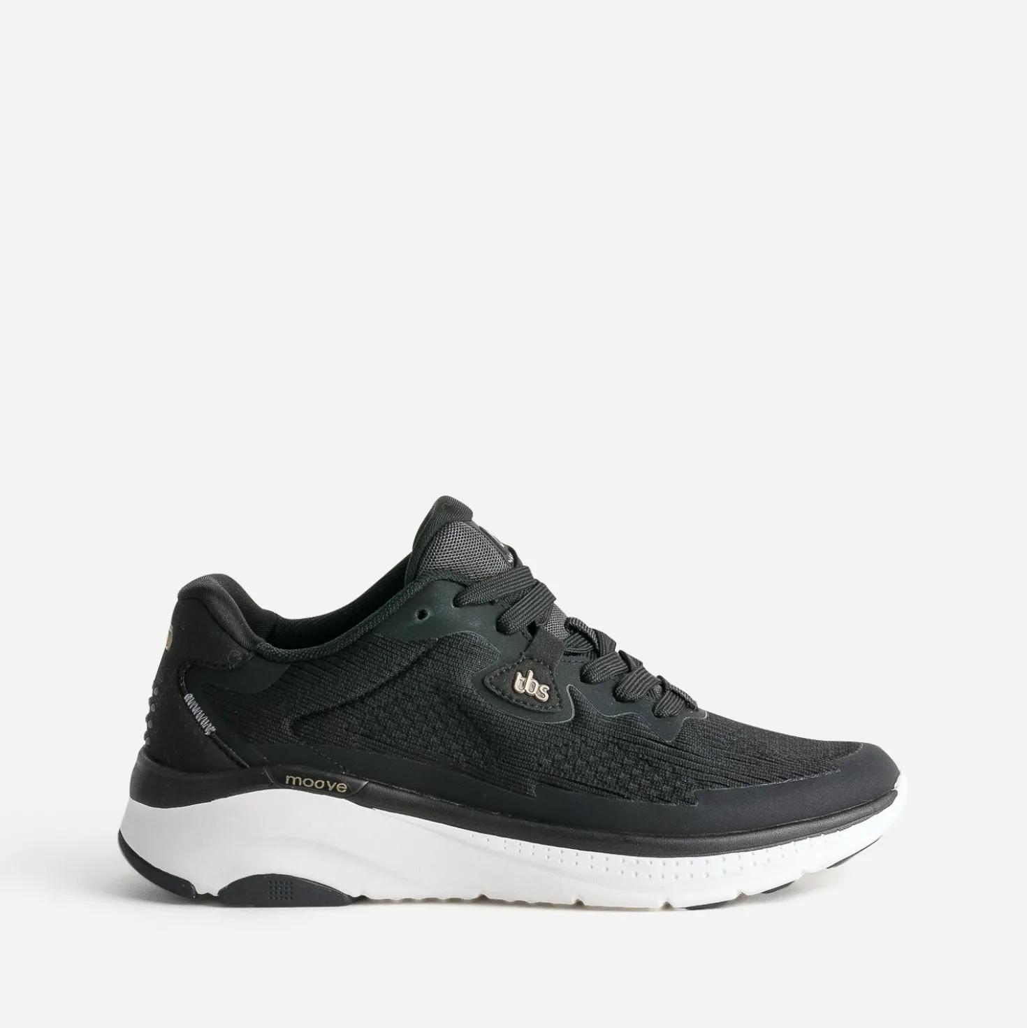Tennis TBS noire bi-matière