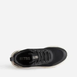 Tennis TBS noire mesh détails cuivrés