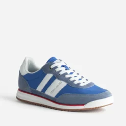 Tennis TEDDY SMITH bleue bi-matière