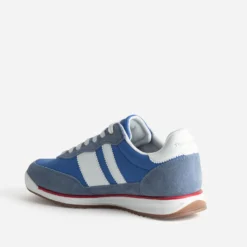 Tennis TEDDY SMITH bleue bi-matière