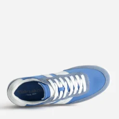 Tennis TEDDY SMITH bleue bi-matière
