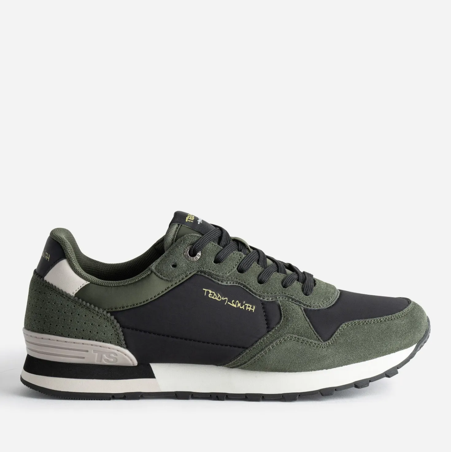 Tennis TEDDY SMITH kaki et noir