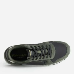 Tennis TEDDY SMITH kaki et noir