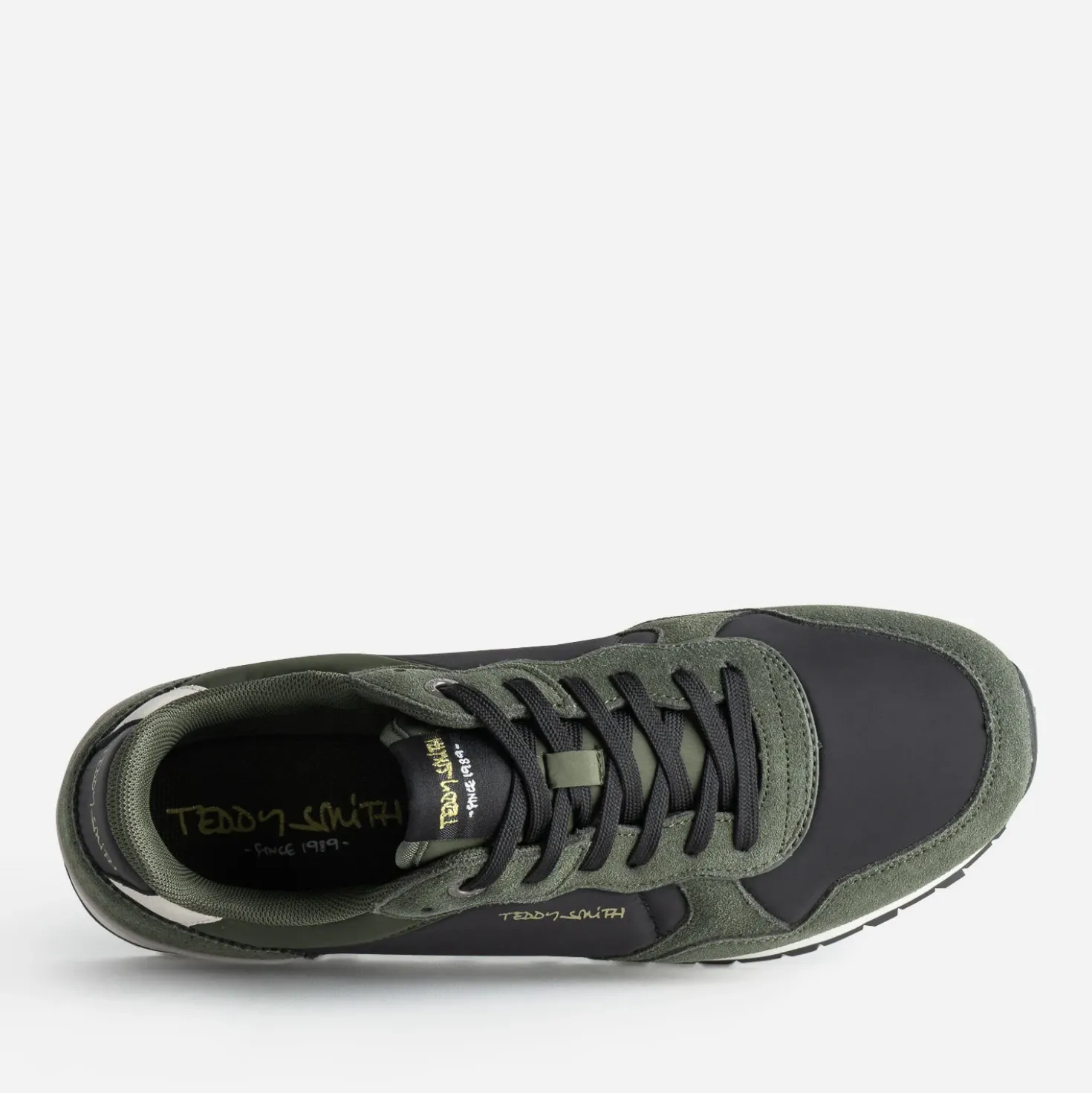 Tennis TEDDY SMITH kaki et noir
