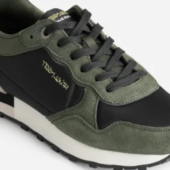 Tennis TEDDY SMITH kaki et noir