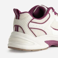 Tennis TEXTO beige et bordeaux