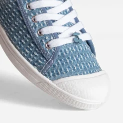 Tennis toile bleue LE TEMPS DES CERISES
