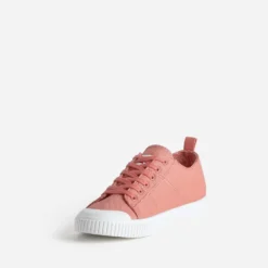 Tennis toile orange LE TEMPS DES CERISES
