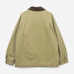 Veste ERAM WEAR beige avec col velours