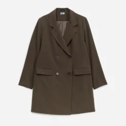 Veste ERAM WEAR marron mi-longue