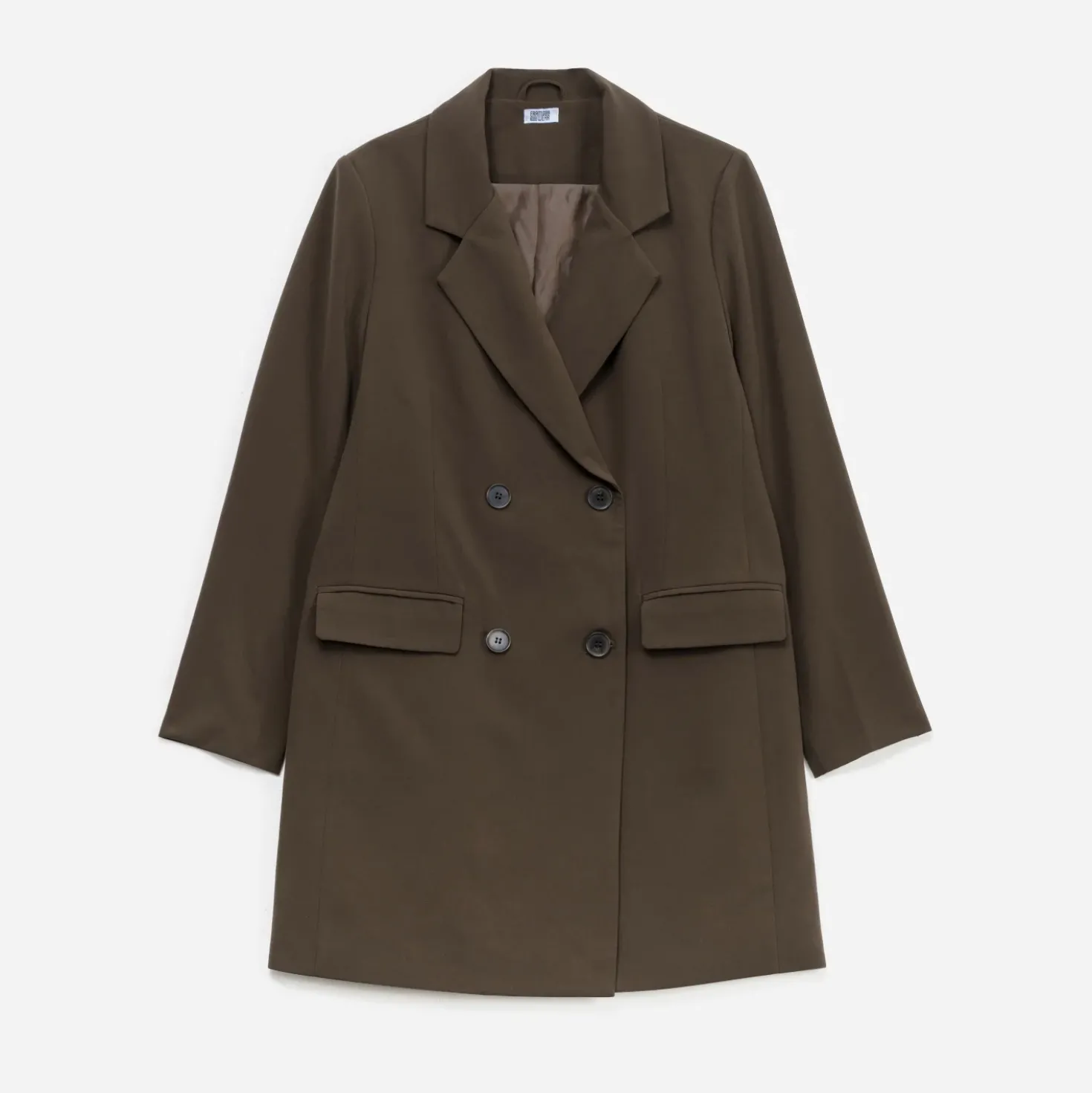 Veste ERAM WEAR marron mi-longue