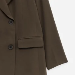 Veste ERAM WEAR marron mi-longue